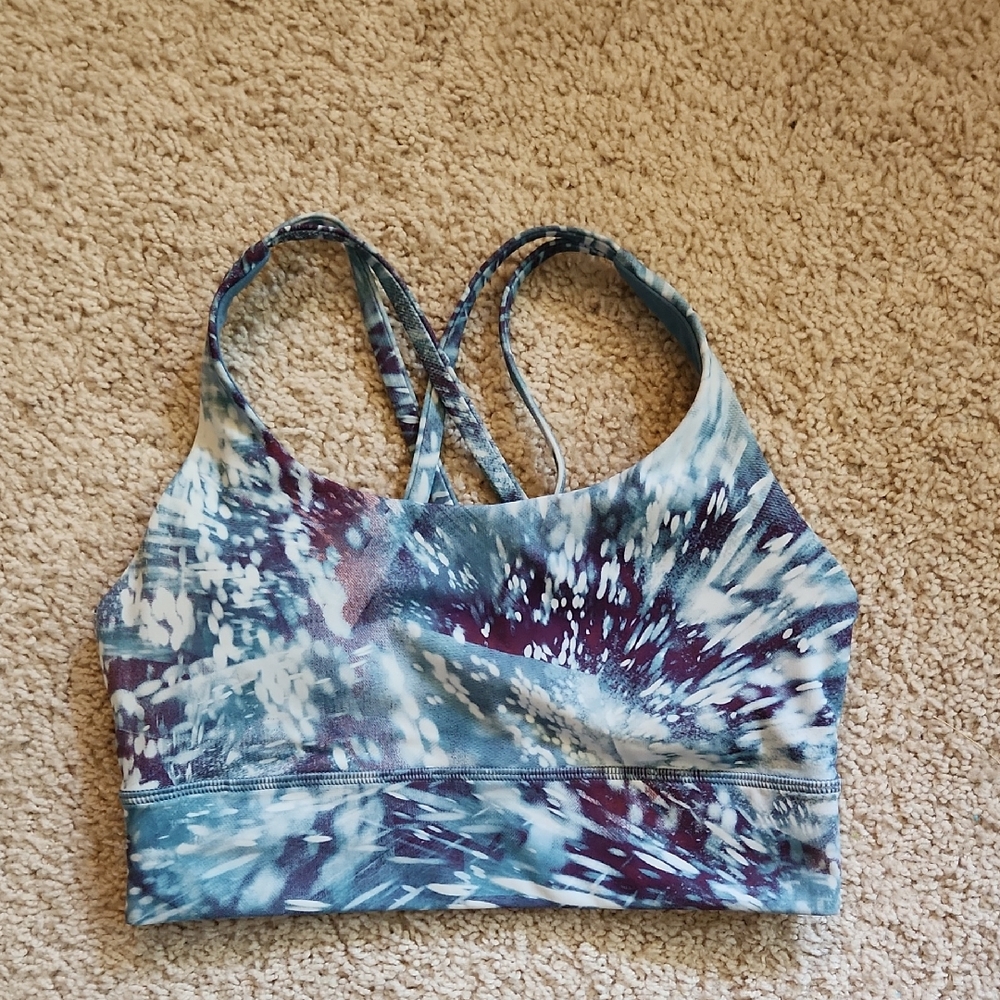Lululemon Energy Long Line Bra - Size 6